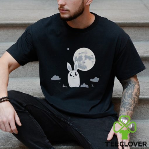 Rabbit Beside The Moon Classic T Shirt