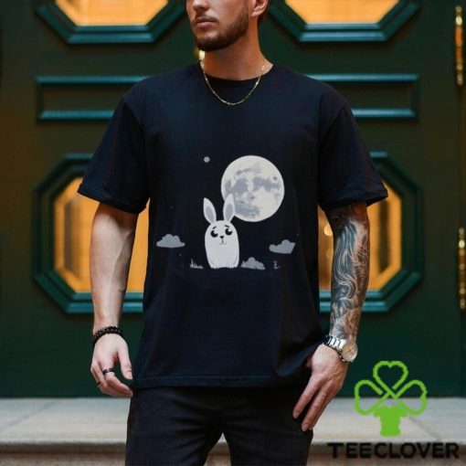 Rabbit Beside The Moon Classic T Shirt