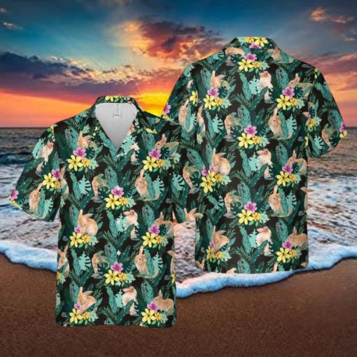 Rabbit Hawaiian Shirt for Men