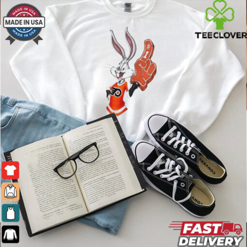 Rabbit Hockey Fan x NHL Flyers Bugs Bunny shirt