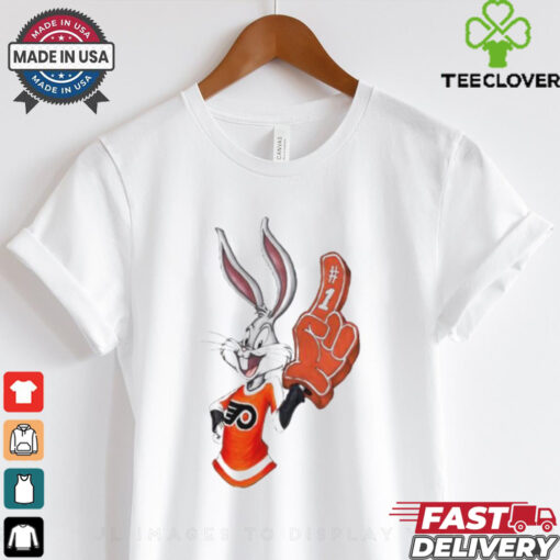 Rabbit Hockey Fan x NHL Flyers Bugs Bunny shirt
