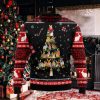 Trucker Flag Grey Ugly Christmas Sweater