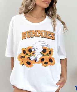 Rabbit bunnies flowers shirt