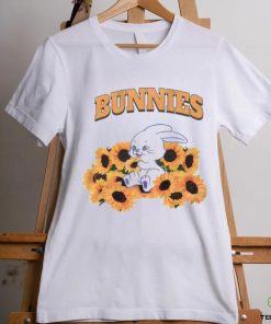 Rabbit bunnies flowers shirt