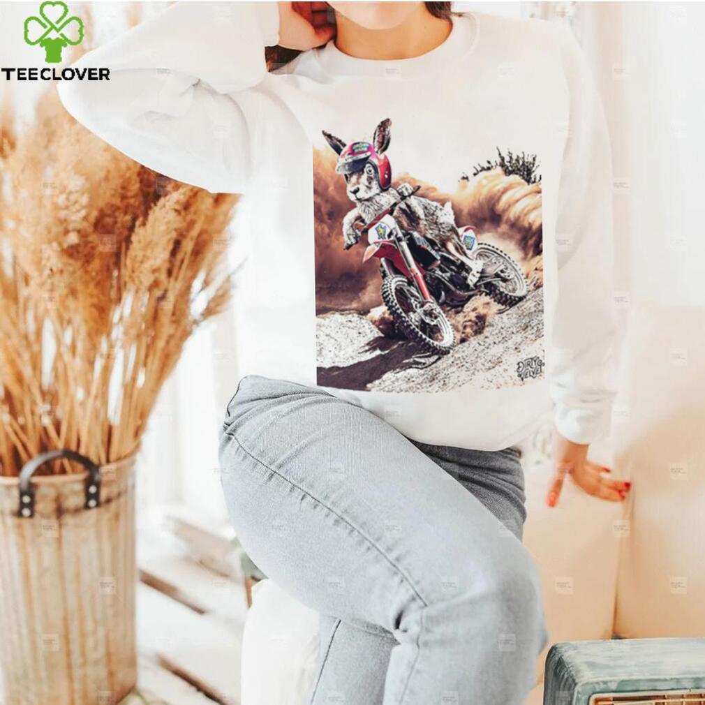 Rabbit riding motorcycle Cross Hare shirt Rabbit riding motorcycle Cross Hare shirt