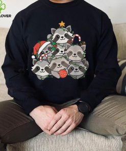 Raccoon Christmas Tree Funny Animal Christmas Unisex Shirt