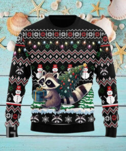 Raccoon Ugly Christmas Sweater