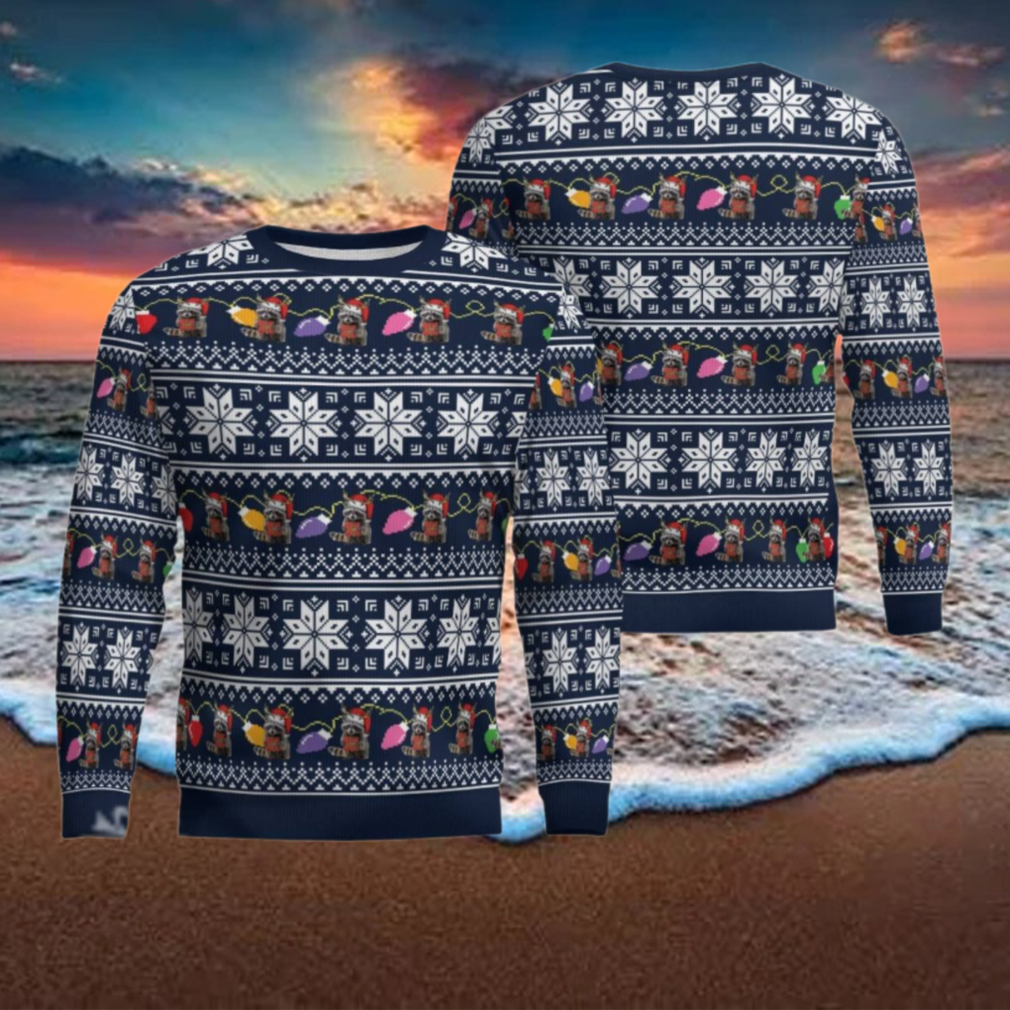 Raccoon snowfalke Ugly Sweater Raccoon snowfalke Ugly Sweater