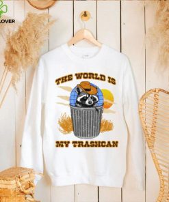 Raccoon the world is my trashcan art hoodie, sweater, longsleeve, shirt v-neck, t-shirt