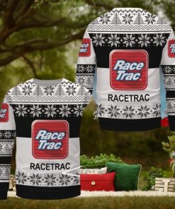 RaceTrac Ugly Christmas Sweater, Xmas Gift Ideas For Fans Uniform