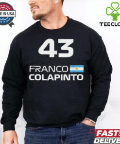 Races formula racing franco colapinto 43 T shirt