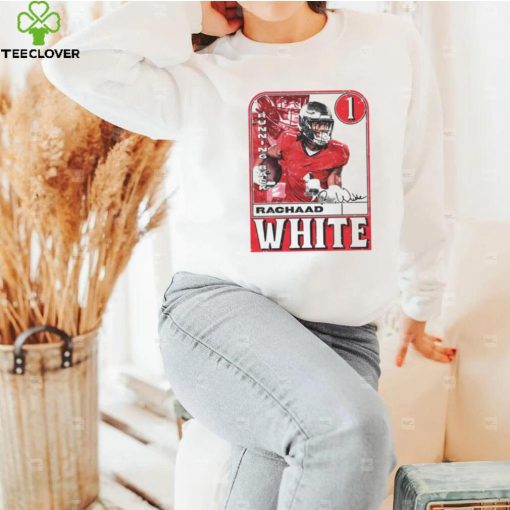 Rachaad White Tampa Bay Buccaneers Card signature shirt