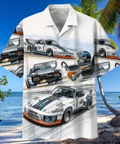 Racing Car Hawaiian Shirt Unisex