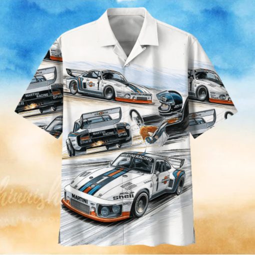 Racing Car Hawaiian Shirt Unisex