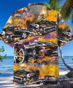 Racing Car Hawaiian Shirt