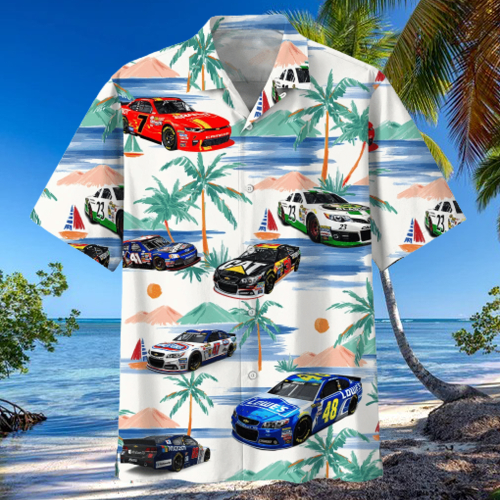 Racing Car Hawaiian Shirts Racing Car Hawaiian Shirts