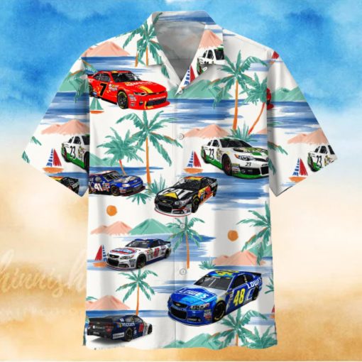 Racing Car Hawaiian Shirts