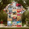 Racing Collage Summer Hawaiian Shirt