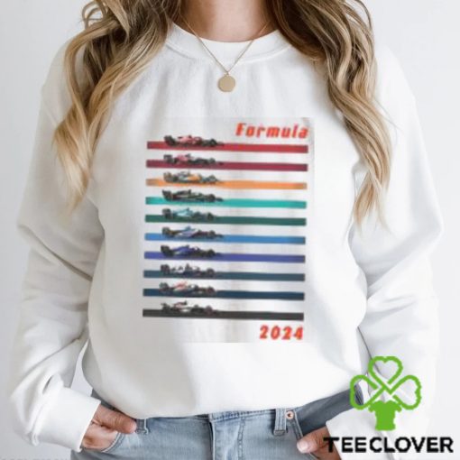 Racing Inspired Cars 2024 Vegas Hoodie Sweathoodie, sweater, longsleeve, shirt v-neck, t-shirt Formula Fan Pullover Paddock Club Shirt