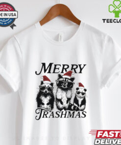 Racoon Merry Trashmas Christmas shirt