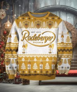 Radeberger Pilsner Beer Ugly Christmas Sweater 3D Gift For Men And Women