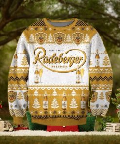 Radeberger Pilsner Beer Ugly Christmas Sweater 3D Gift For Men And Women