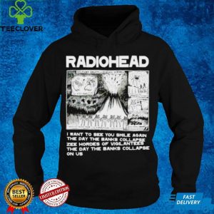 Radiohead Volcano erupts I want to see you smile again hoodie, sweater, longsleeve, shirt v-neck, t-shirt