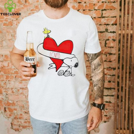 Rae Dunn X Peanuts Loved T Shirt