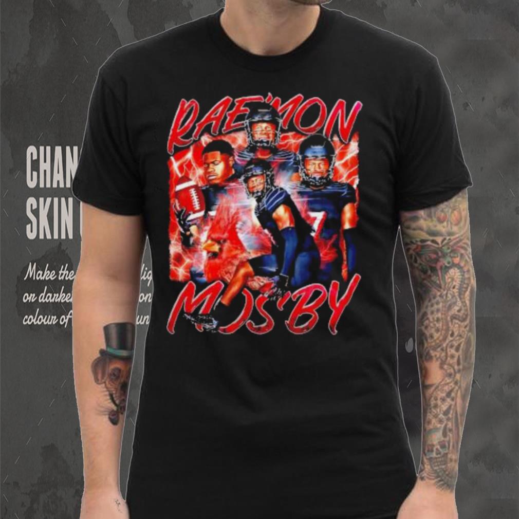 Raemon Mosby Louisville Cardinals football graphic shirt Raemon Mosby Louisville Cardinals football graphic shirt