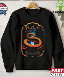 Raf Saperra Oct 4 2024 The UC Theatre in Berkeley CA Tour T hoodie, sweater, longsleeve, shirt v-neck, t-shirt