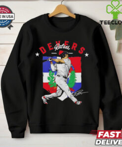 Rafael Devers Boston Red Sox MLB baseball country flag signature vintage shirt