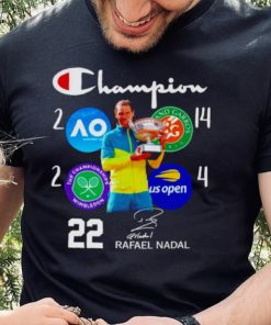 Rafael Nadal Champion 22 Grand Slam Signature 2022 Shirt 1 Rafael Nadal Champion 22 Grand Slam Signature 2022 Shirt