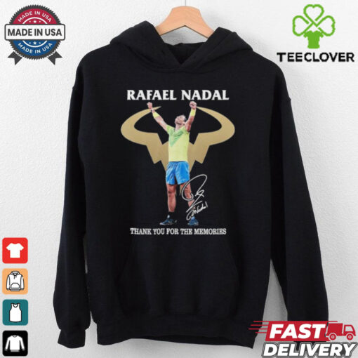 Rafael Nadal Grand Slam 22 Thank You For The Memories Signature hoodie, sweater, longsleeve, shirt v-neck, t-shirt