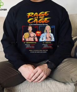 Rage in the Cage slam Championship edition M Broderick vs L Watts hoodie, sweater, longsleeve, shirt v-neck, t-shirt