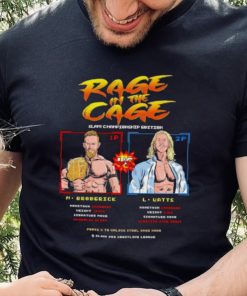 Rage in the Cage slam Championship edition M Broderick vs L Watts hoodie, sweater, longsleeve, shirt v-neck, t-shirt