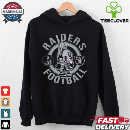 Raiders Football Nfl Rush Zone Cartoon Character Shirt