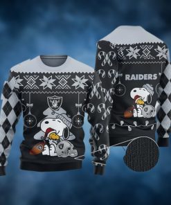 Raiders Ugly Sweater Peanuts Snoopy Ugly Christmas Sweater 3D Gift For Christmas