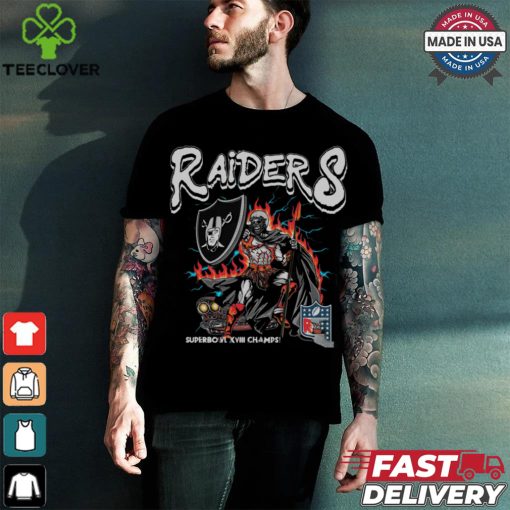 Raiders superbowl XVIII champs shirt