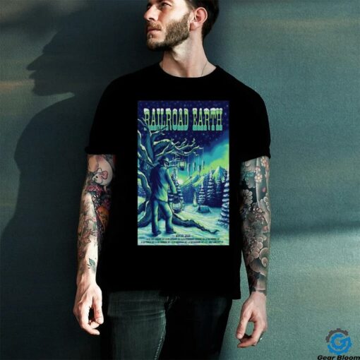 Railroad Earth Winter 2025 Conert T shirts