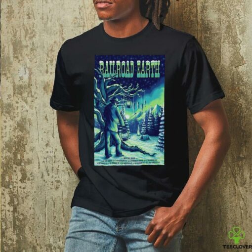 Railroad Earth Winter 2025 Conert T shirts