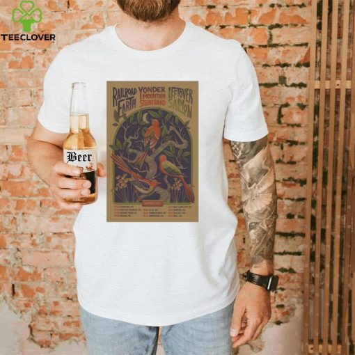 Railroad Earth With Leftover Salmon & Yonder Mountain String Band Summer 2024 Poster Shirt