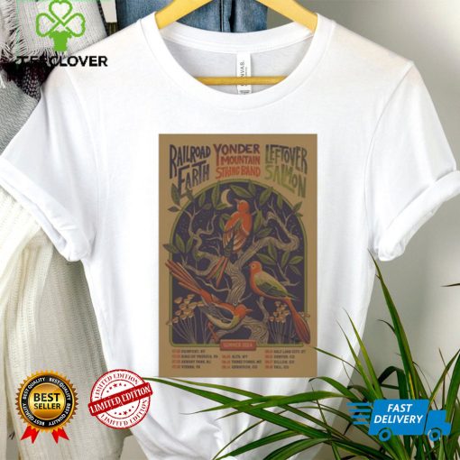Railroad Earth With Leftover Salmon & Yonder Mountain String Band Summer 2024 Poster Shirt