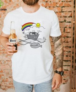 Rainbow Animals on Noah’s Ark art shirt 1 Rainbow Animals on Noah’s Ark art shirt
