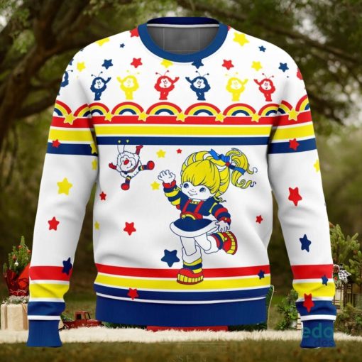 Rainbow Brite 3D Ugly Christmas Sweater Christmas Gift Ideas Party Gift
