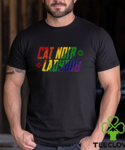 Rainbow Cat Noir & Ladybug Miraculous Ladybug hoodie, sweater, longsleeve, shirt v-neck, t-shirt