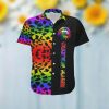 Vintage Retro Style Bowling Women Hawaiian Aloha Beach Button Up Shirt For Bowlers And Sport Lovers In Summer