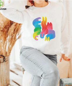 Rainbow Cum colorful shirt