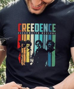 Rainbow Design Creedence Clearwater Revivals shirt