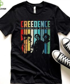 Rainbow Design Creedence Clearwater Revivals shirt