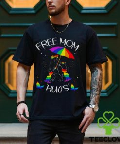 Rainbow Dinosaur Mom Hugs LGBT Shirt